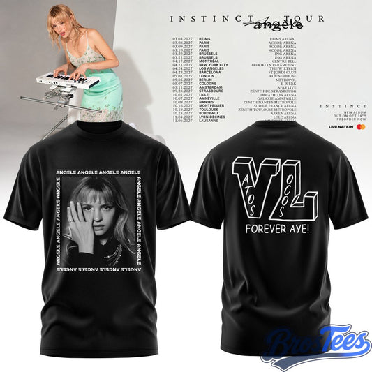 Angèle – Instinct Tour 2027 Edition Shirt