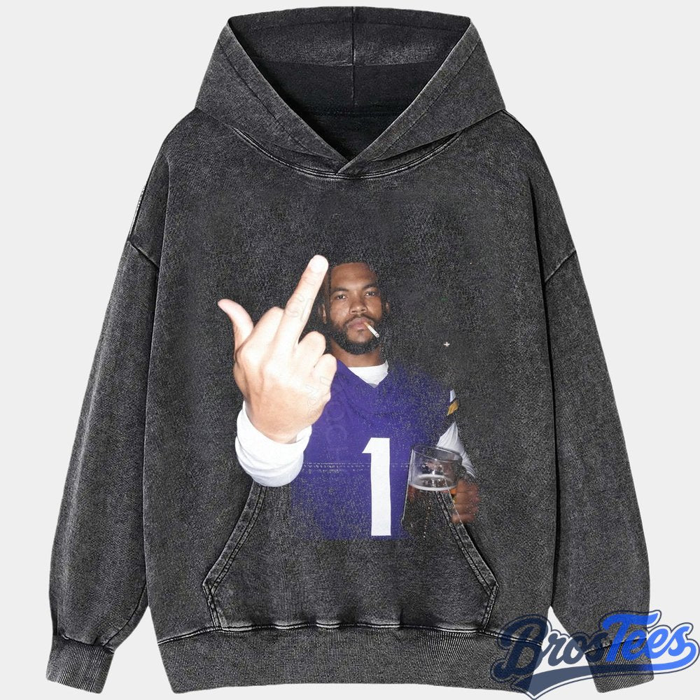 Arizona Cardinals Kyler Murray Drinking & Middle Finger Tee