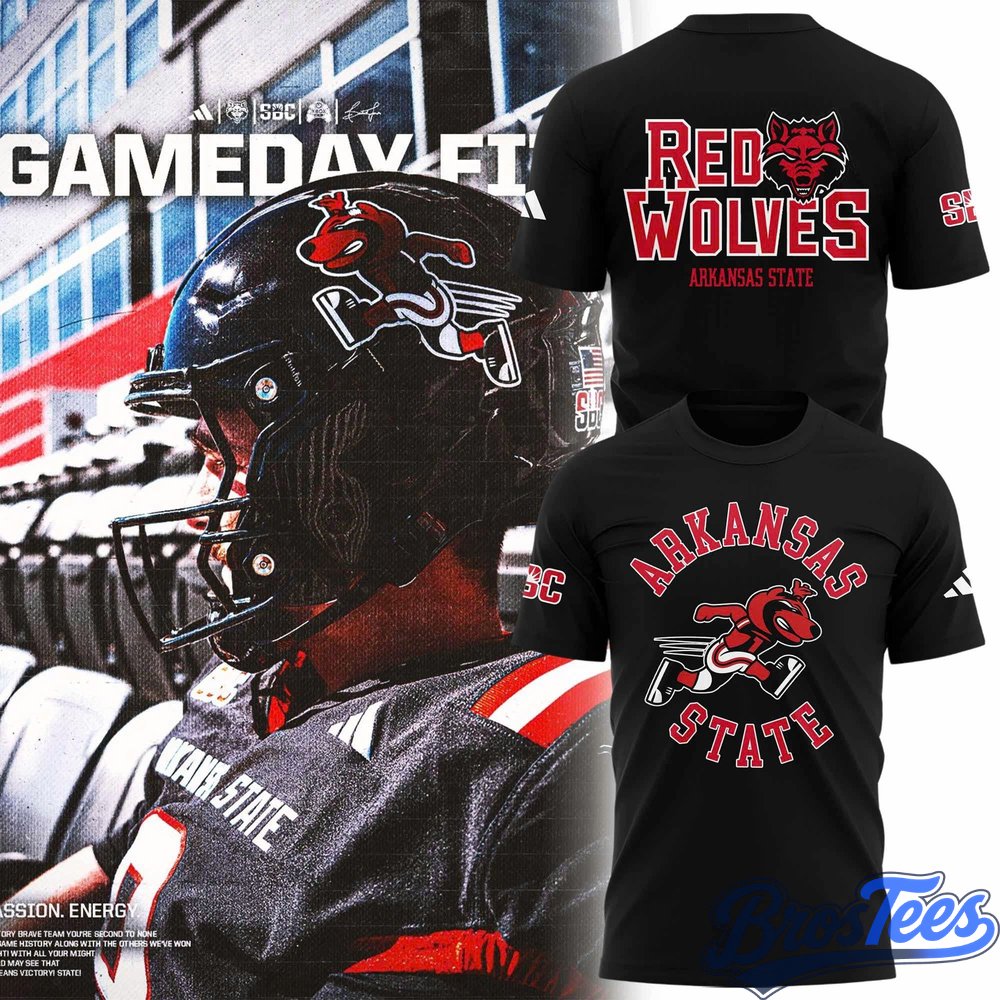 Arkansas State Red Wolves Runnin' Howl T-Shirt
