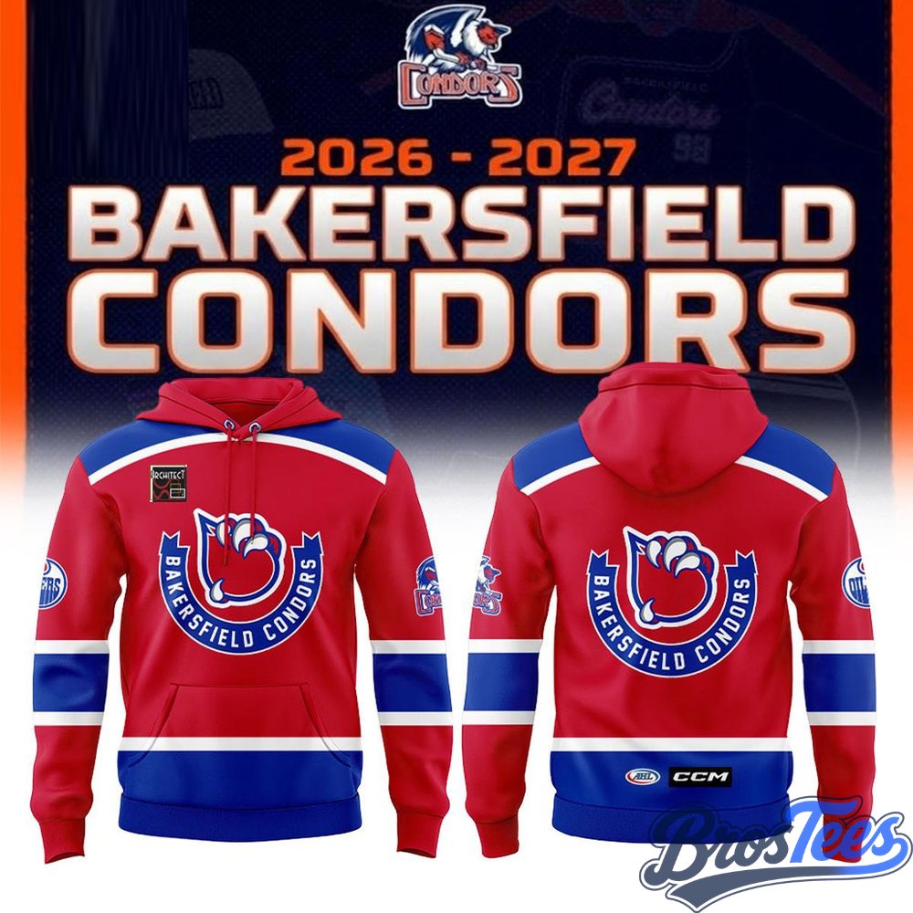 Bakersfield Condors Warming Up Game Night Limited Edition Hoodie