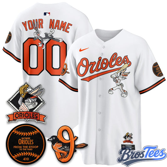 Baltimore Orioles x Bunny Premier Custom Baseball Jersey