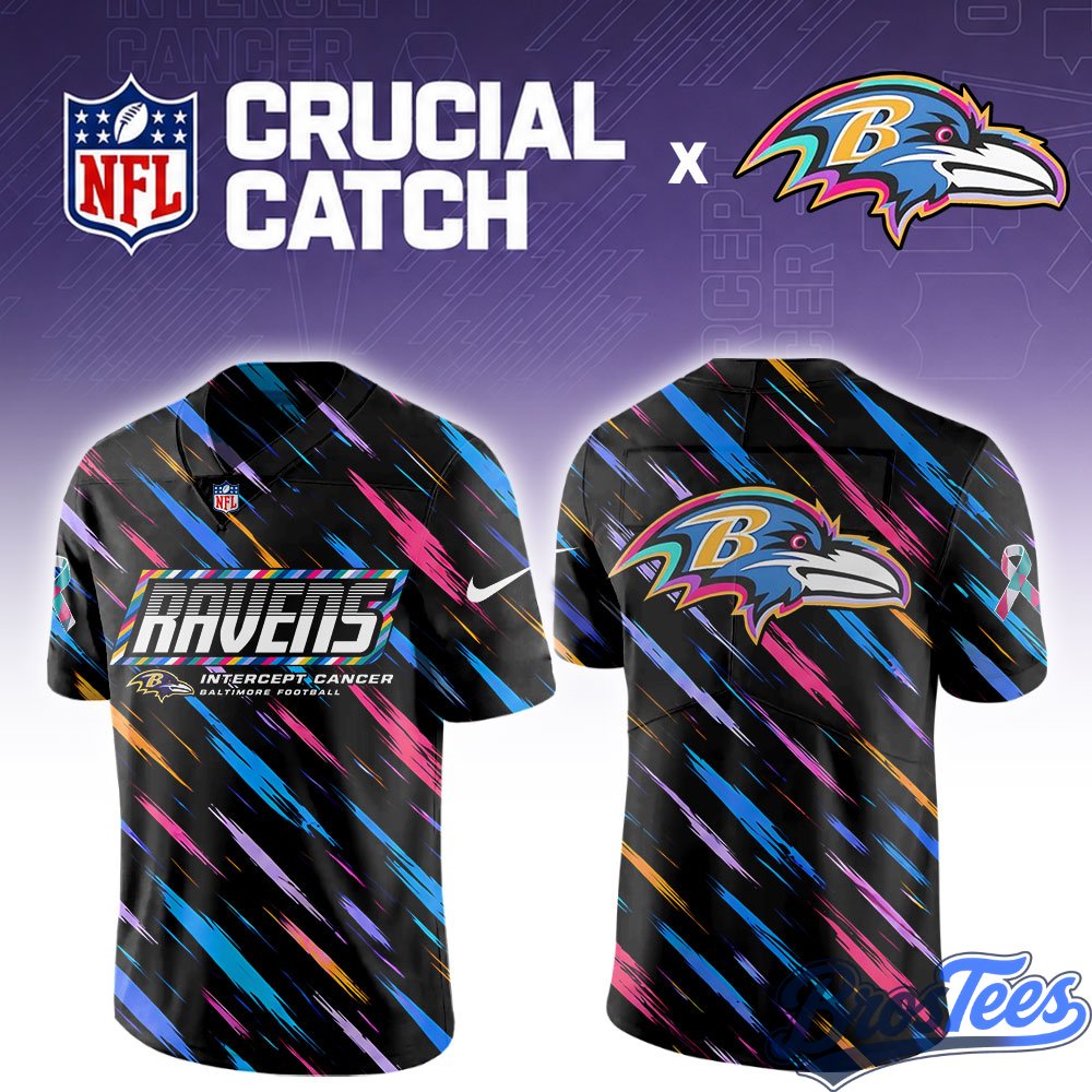 Baltimore Ravens 2026 Crucial Catch Special Football Jersey