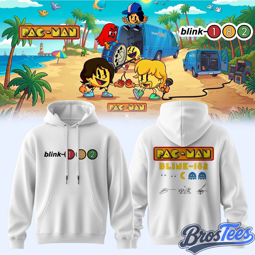 Blink-182 x PAC-MAN Special Hoodie