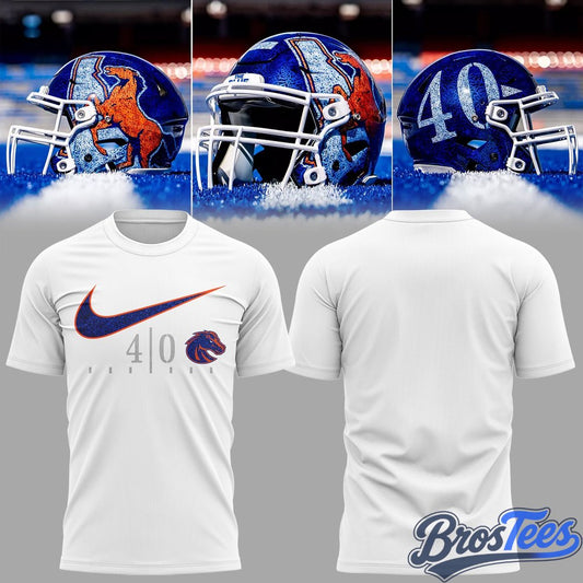 Boise State Broncos Celebrating 40 Years of The Blue T-Shirt