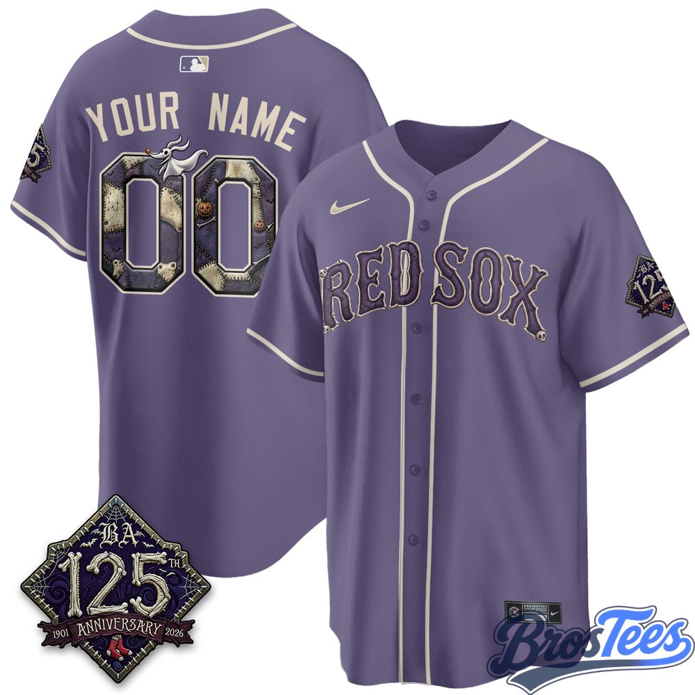 Boston Red Sox Halloween Nightmare Limited Custom Jersey