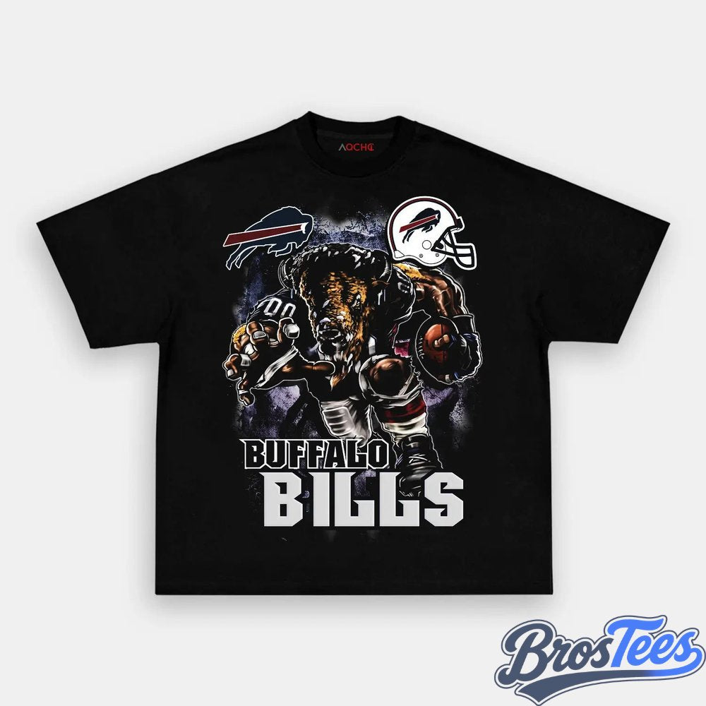 Buffalo Bills Buffalo Mascot & Helmet Graphic Tee