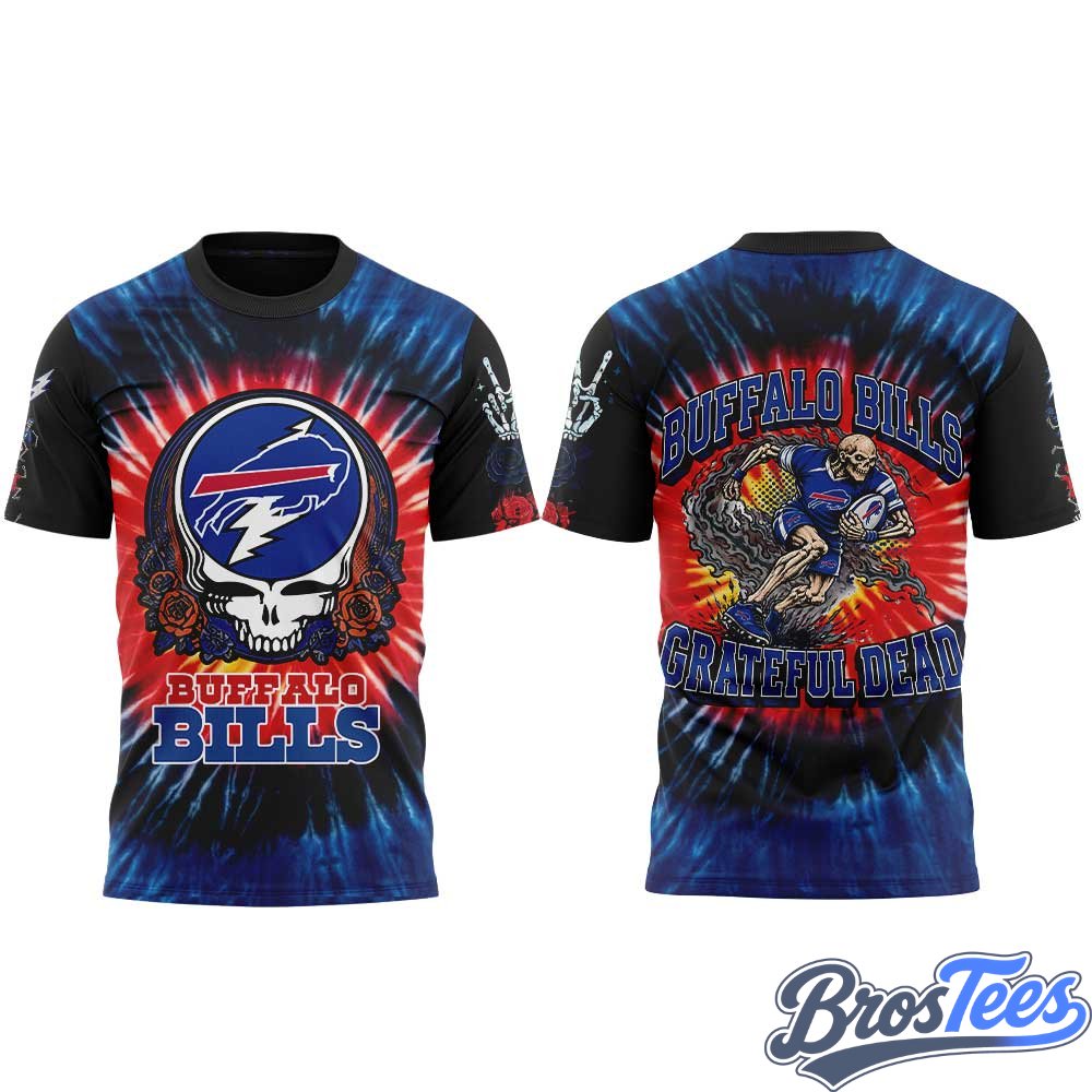 Buffalo Bills Grateful Dead Skeletons Shirt