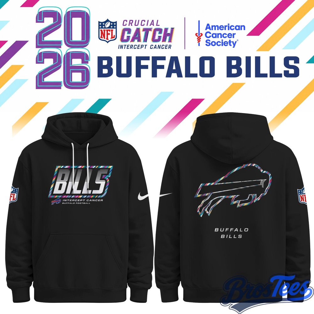 Buffalo Bills Special Black Crucial Catch 2026 Special Hoodie