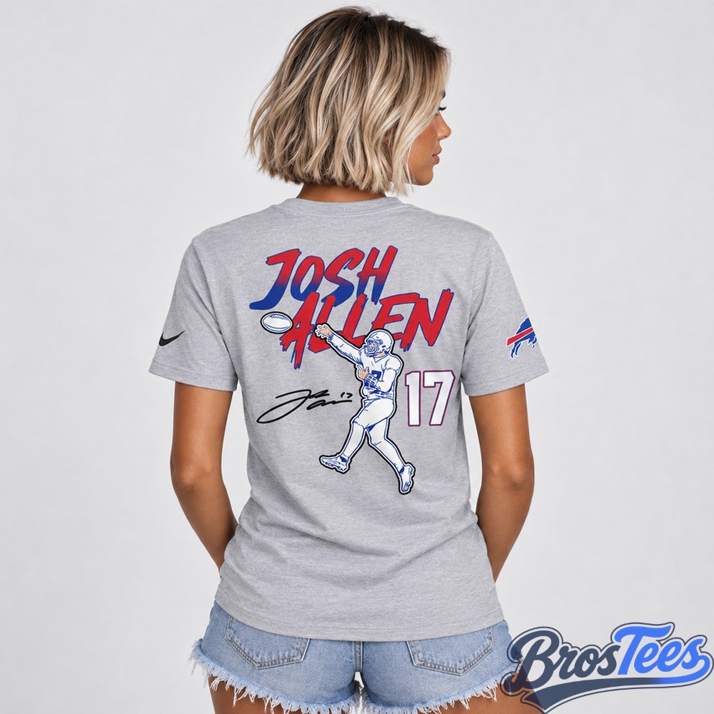 Buffalo Bills x Josh Allen 2026 Let’s Go Buffalo Patricia Allen Fund Graphic Shirt for Football Fans