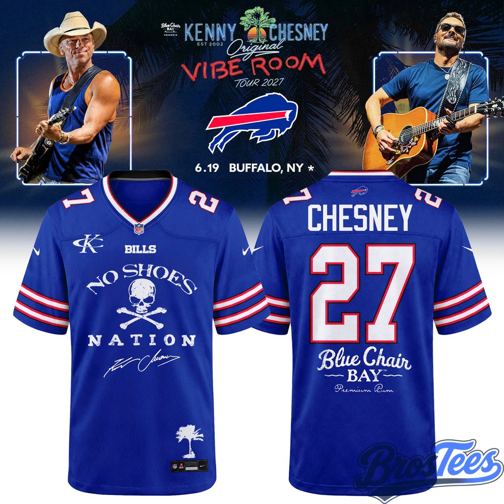 Buffalo Bills x Kenny Chesney The Original Vibe Room Tour 2027 Jersey