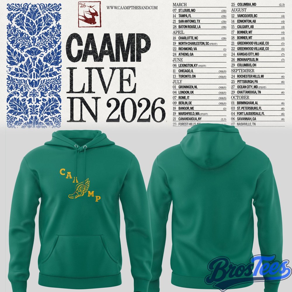 Caamp Live in 2026 Hoodie
