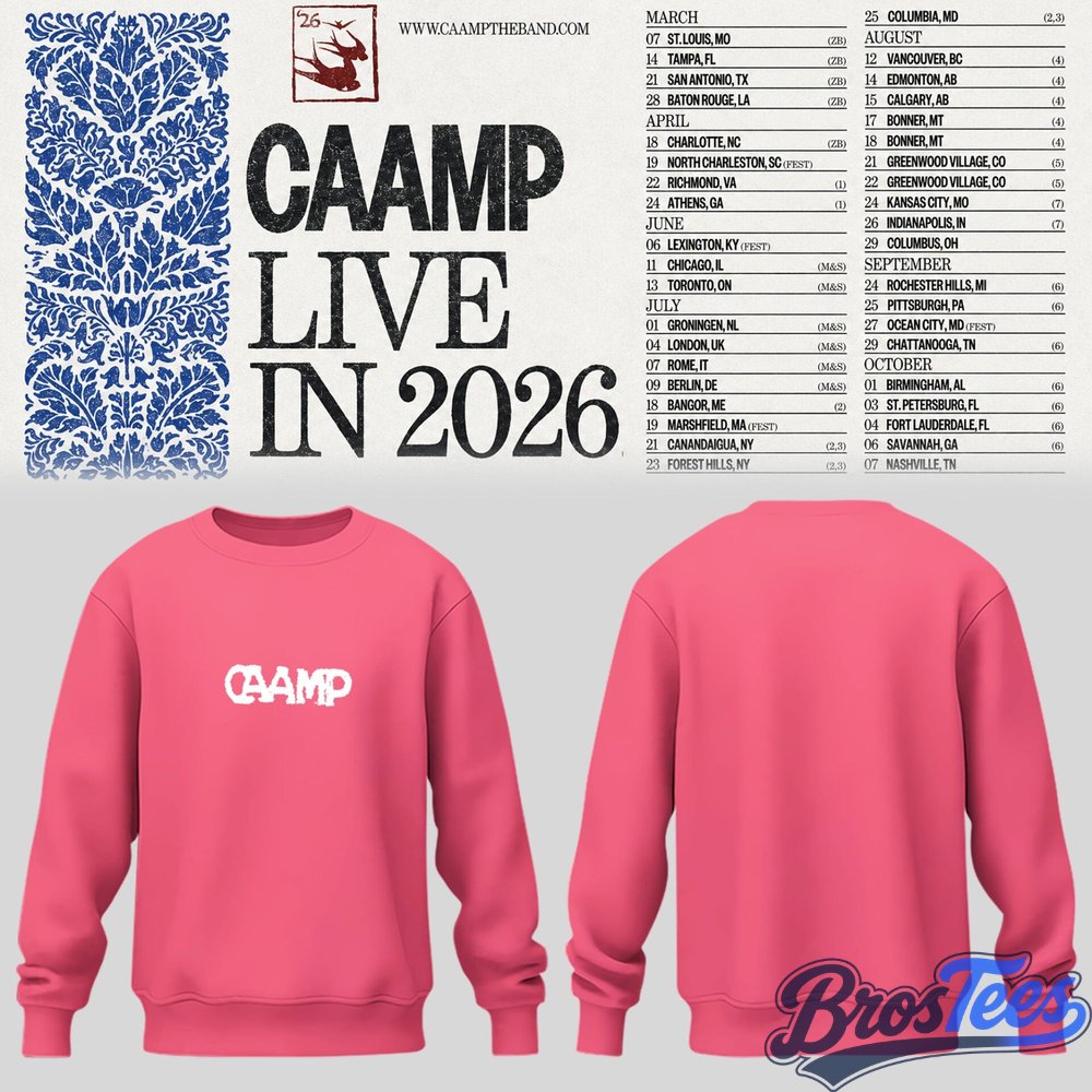 Caamp Live in 2026 Sweatshirt