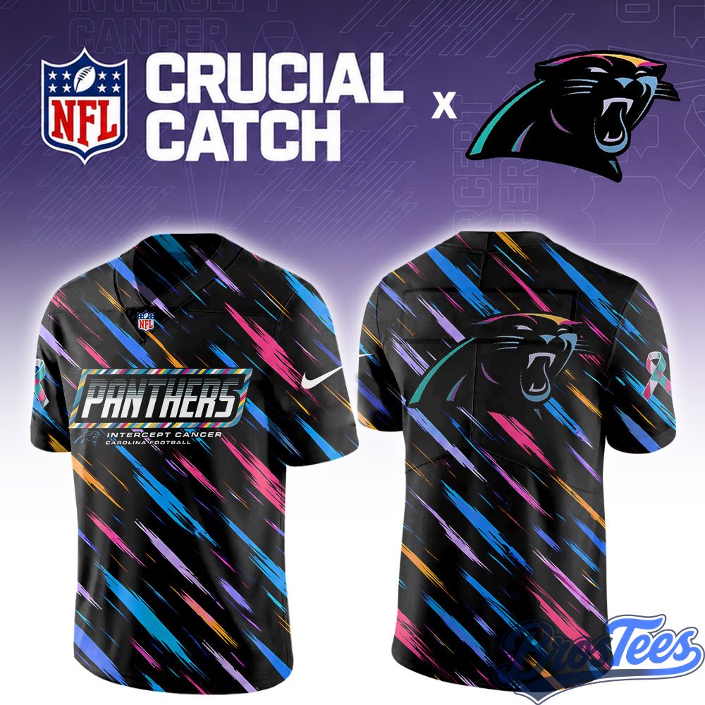 Carolina Panthers 2026 Crucial Catch Special Football Jersey