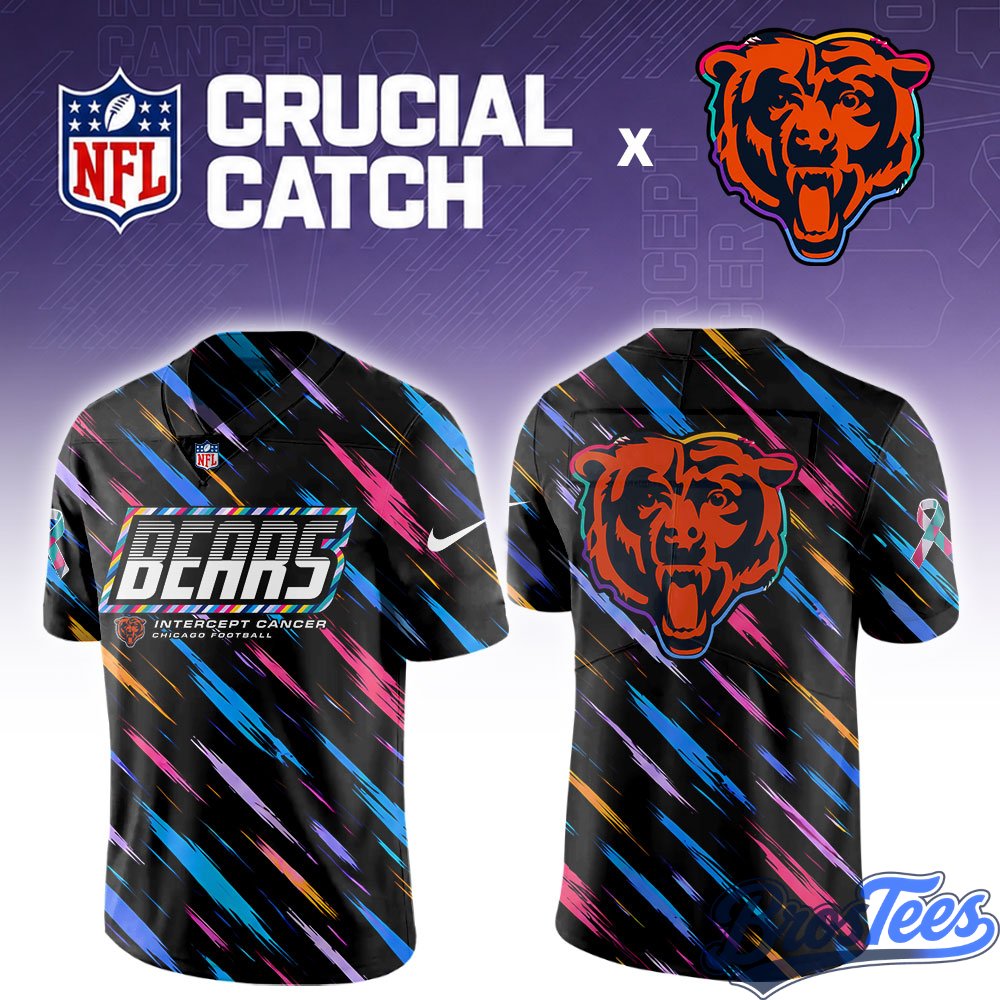 Chicago Bears 2026 Crucial Catch Special Football Jersey