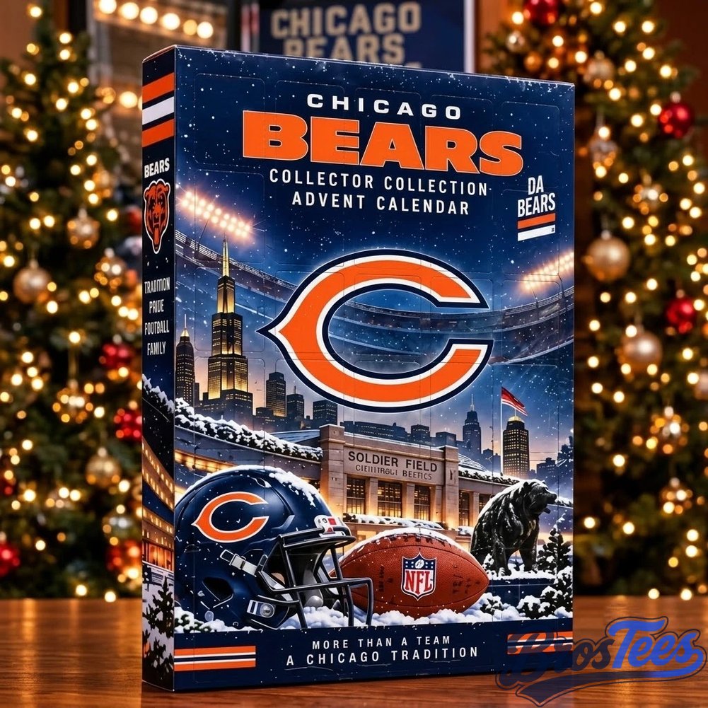 Chicago Bears C Christmas Advent Calendar More Than A Team