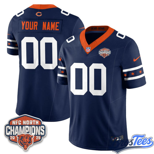 Chicago Bears Fangear Edition Custom Football Jersey