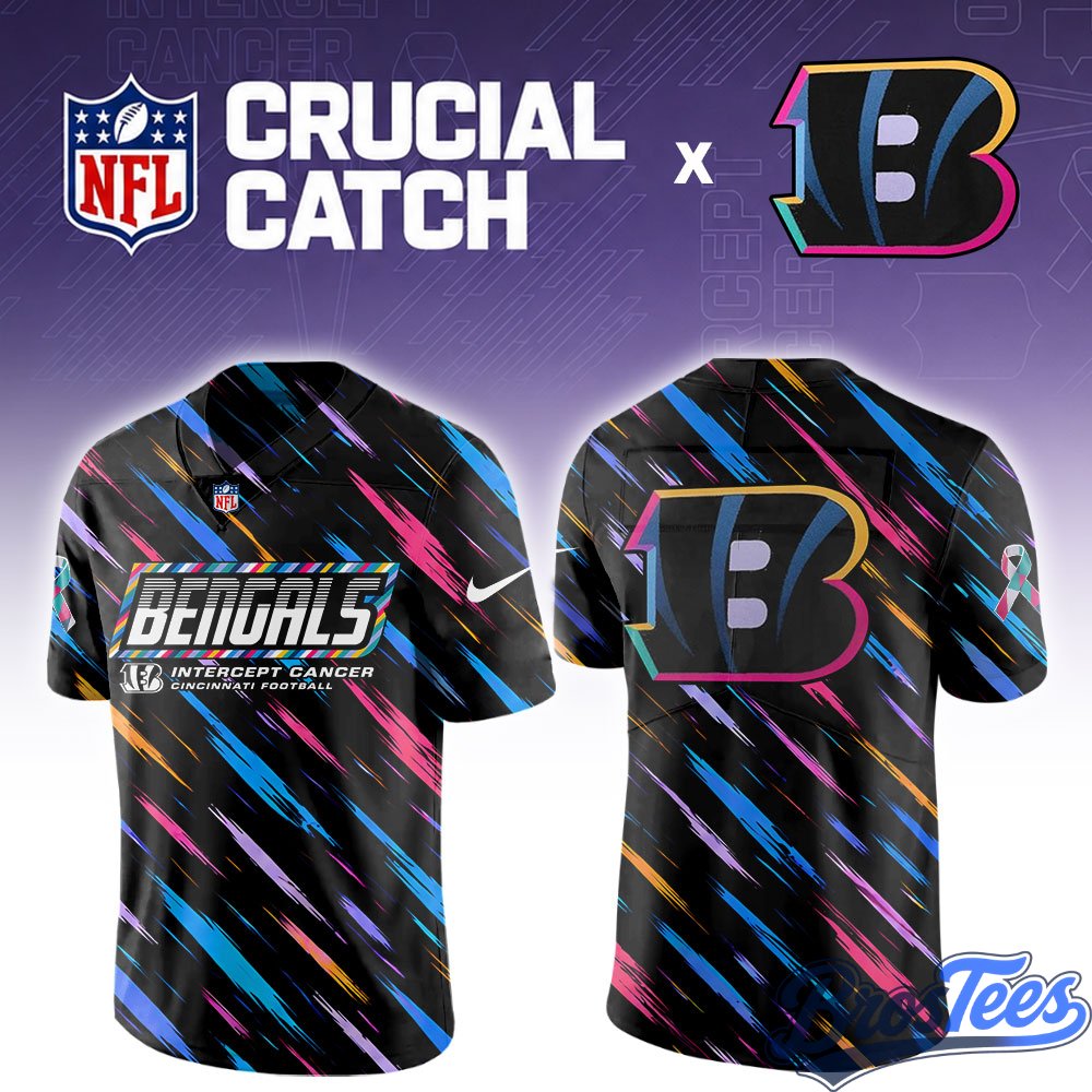 Cincinnati Bengals 2026 Crucial Catch Special Football Jersey