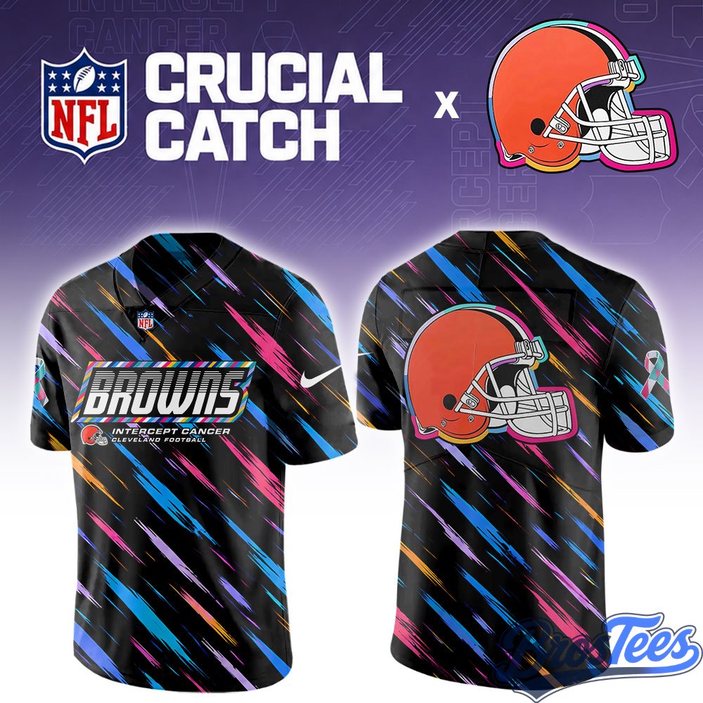 Cleveland Browns 2026 Crucial Catch Special Football Jersey