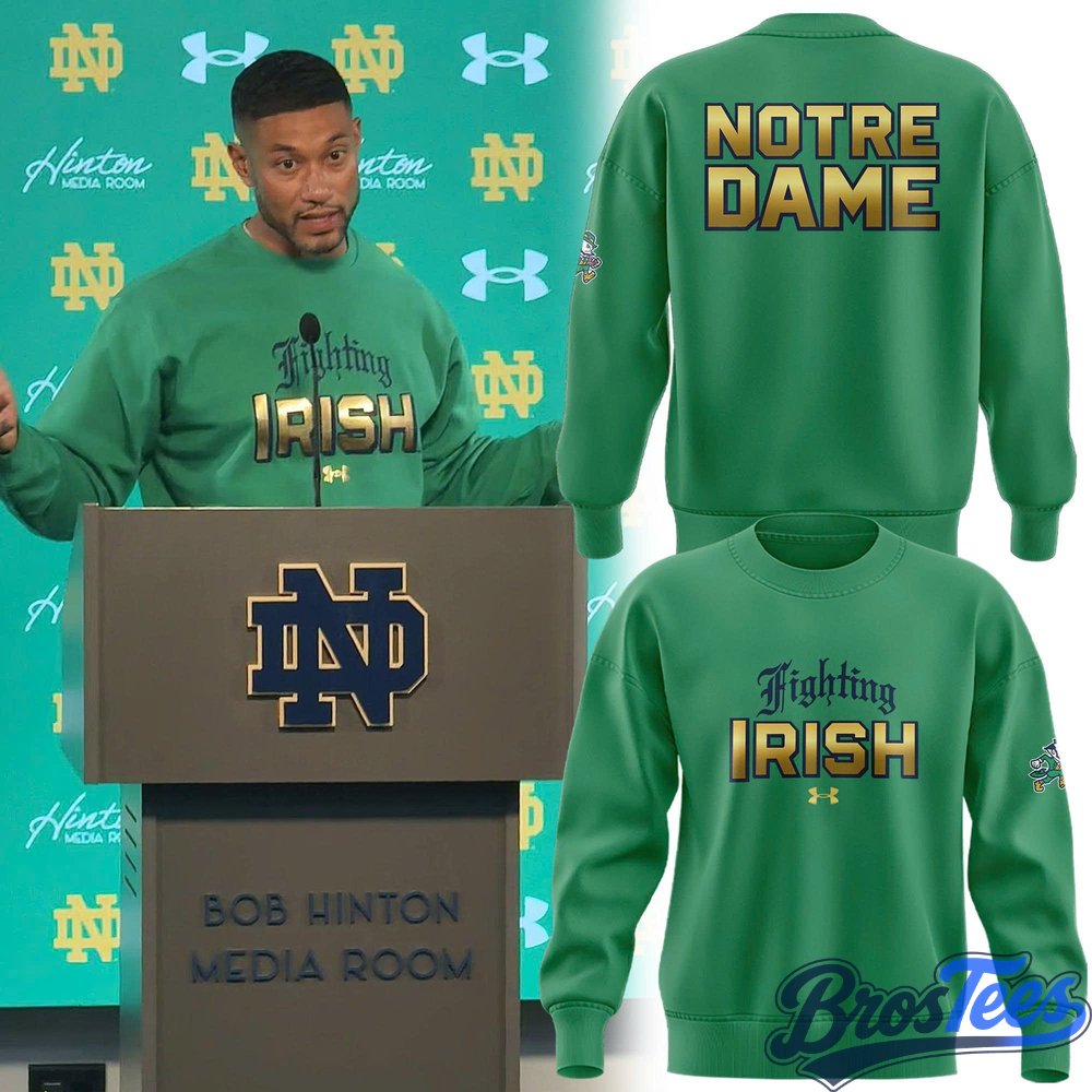 Coach Marcus Freeman Notre Dame Football Special 2026 Sweatshirt