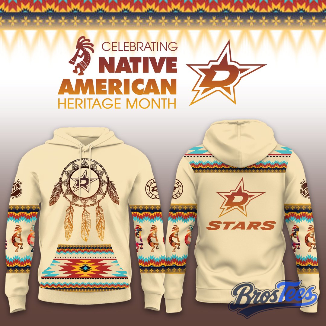 Dallas Stars Native American Heritage Limited Hoodie – BrosTees