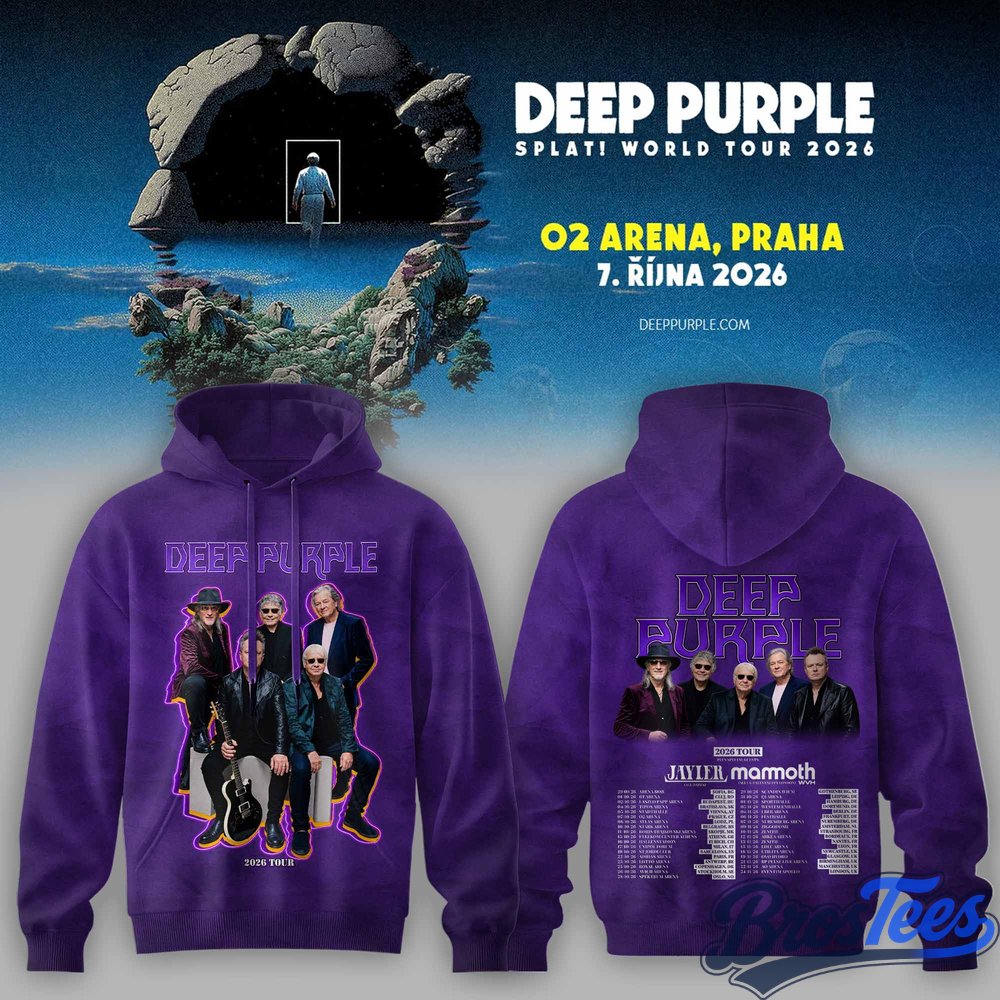 Deep Purple SPLAT! World Tour 2026 Hoodie
