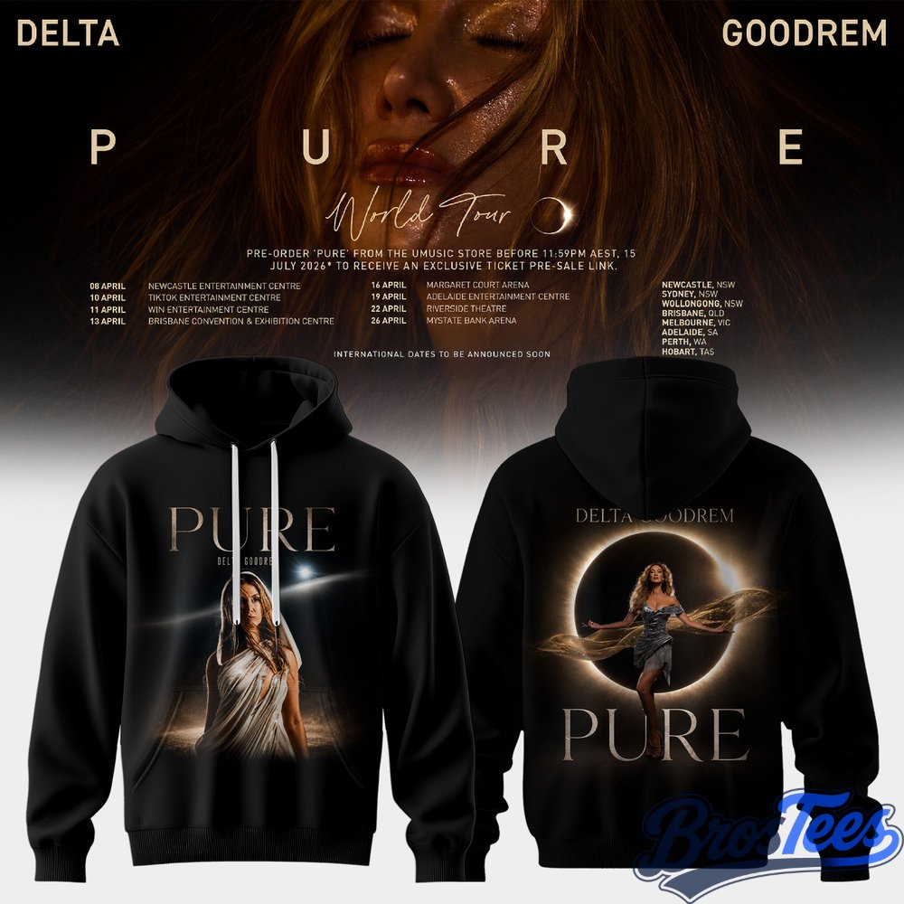 Delta Goodrem Pure World Tour Hoodie