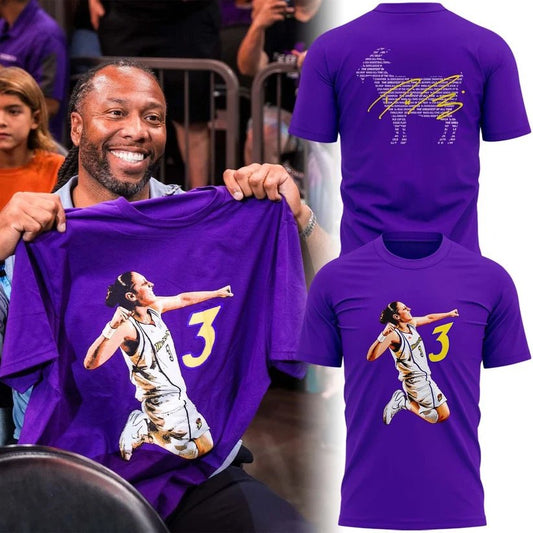 Diana Taurasi Phoenix Mercury 20 Years 1 Team Portrait Purple Shirt