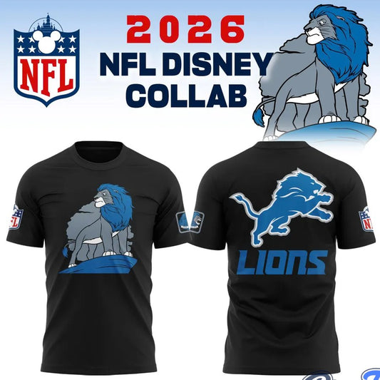 Disney x Detroit Lions Collaboration Graphic Shirt