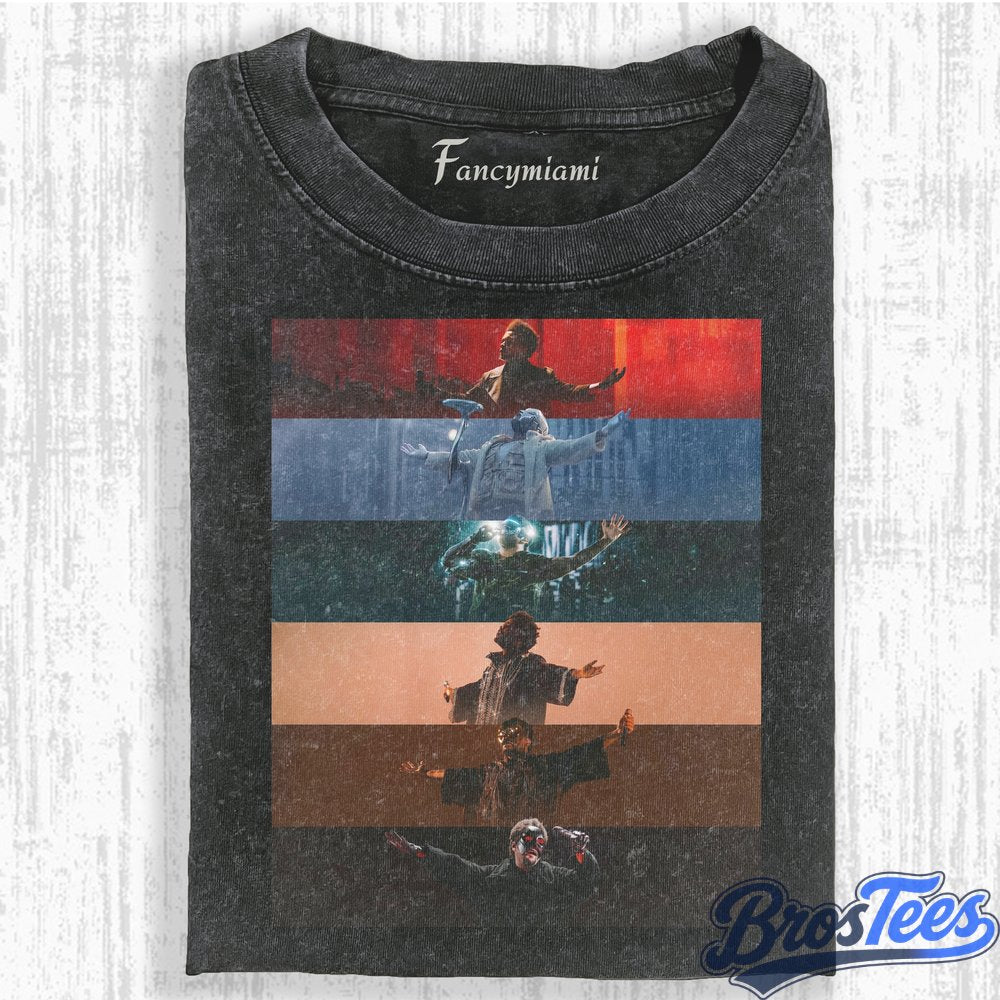 Drake Iceman Tour Stage Collage T-Shirt