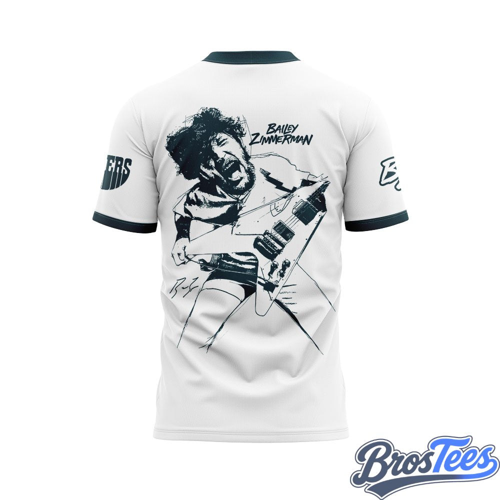 Edmonton Oilers Bailey Zimmerman Signature Shirt