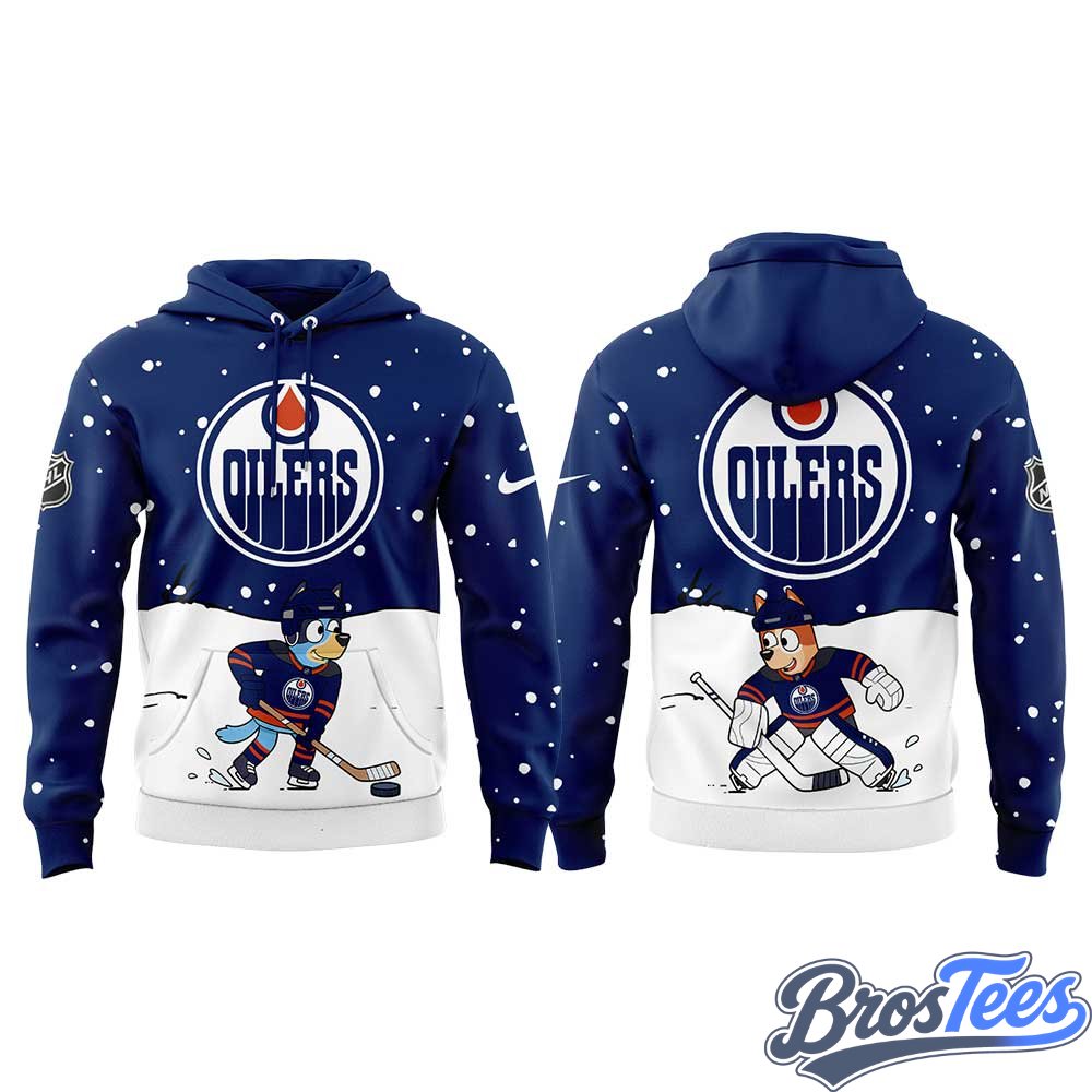 Edmonton Oilers x Bluey & Bingo Combo Hoodie