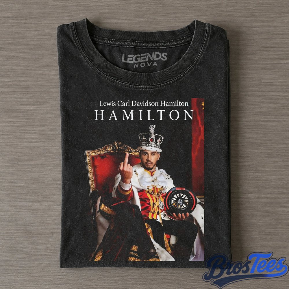 F1 Lewis Hervé Perceval Hamilton T-Shirt