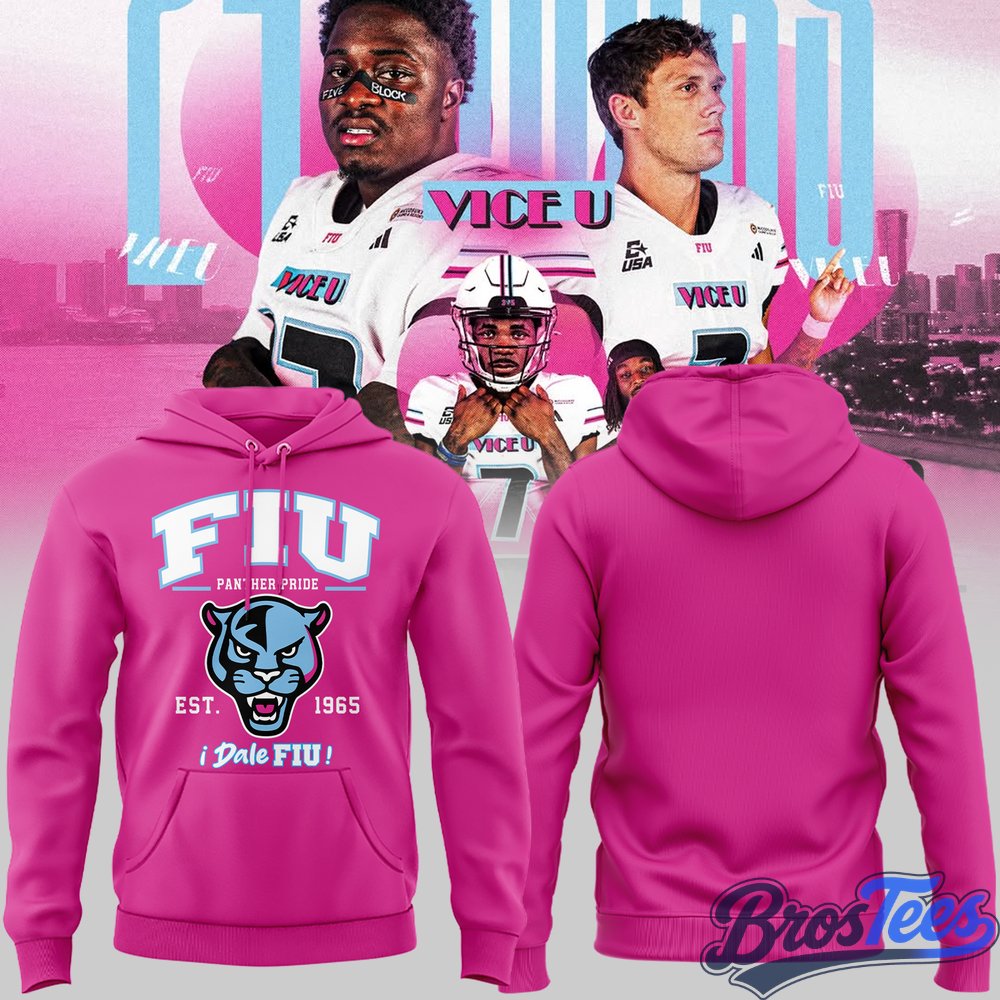 FIU Panthers Repping the 305 Pink Shirt