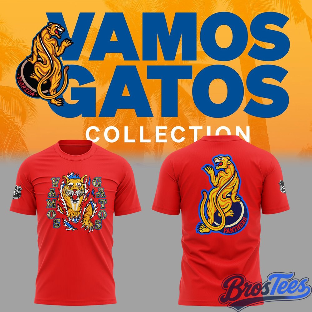 Florida Panthers Vamos Gatos 2026 T-Shirt