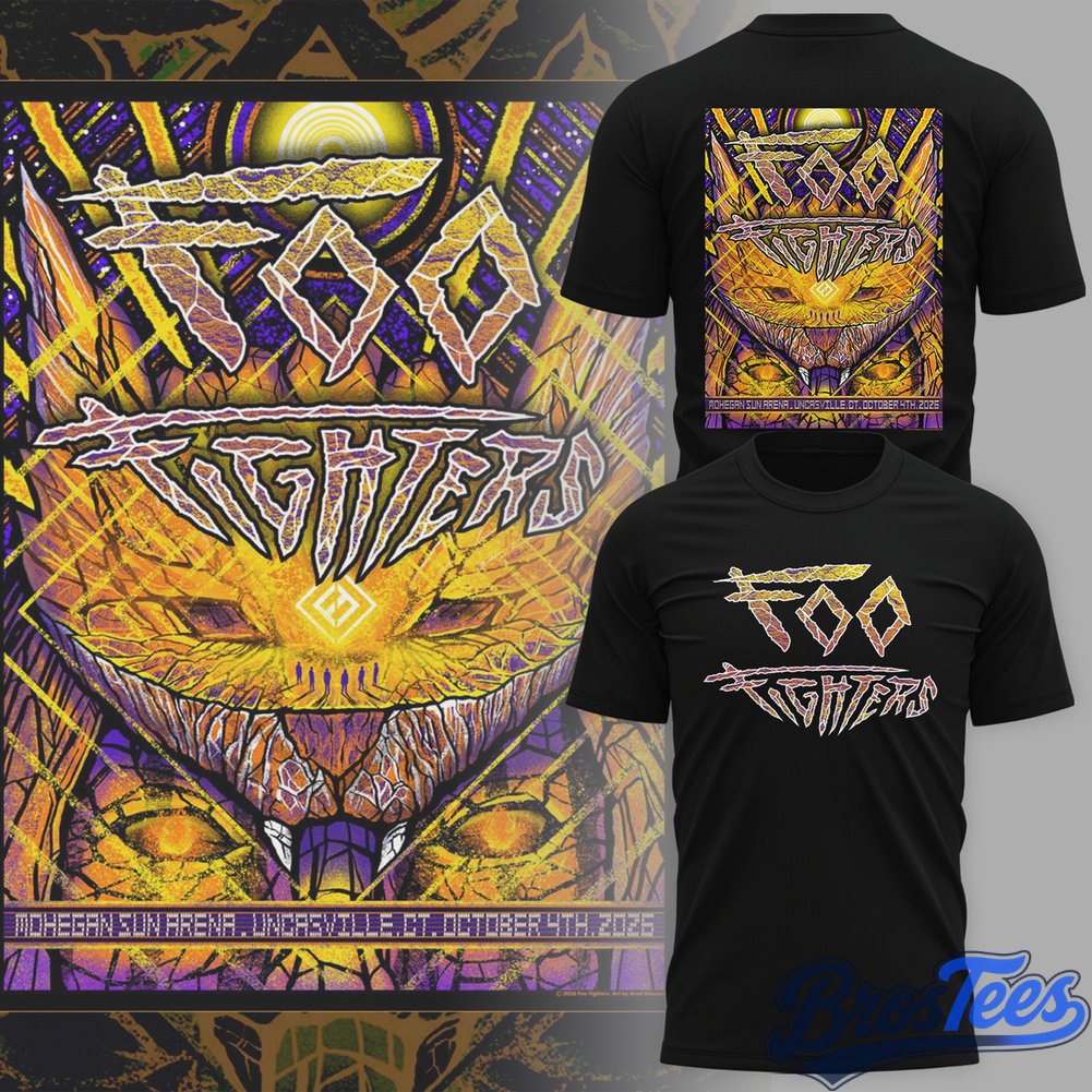 Foo Fighters Mohegan Sun Arena Uncasville CT 2026 Shirt