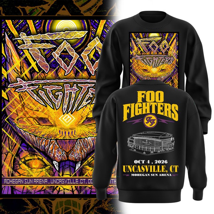 Foo Fighters Mohegan Sun Arena Uncasville CT 2026 Sweatshirt