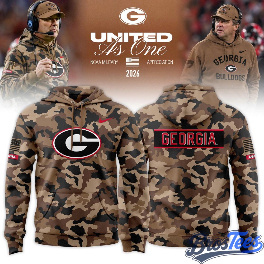 Georgia Bulldogs 2026 Military Appreciation Limited Edition Hoodie