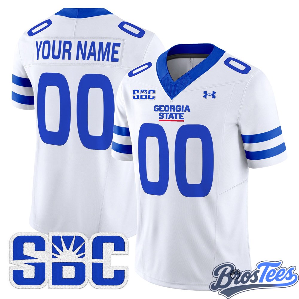 Georgia State Panthers 2026 Custom Football Jersey