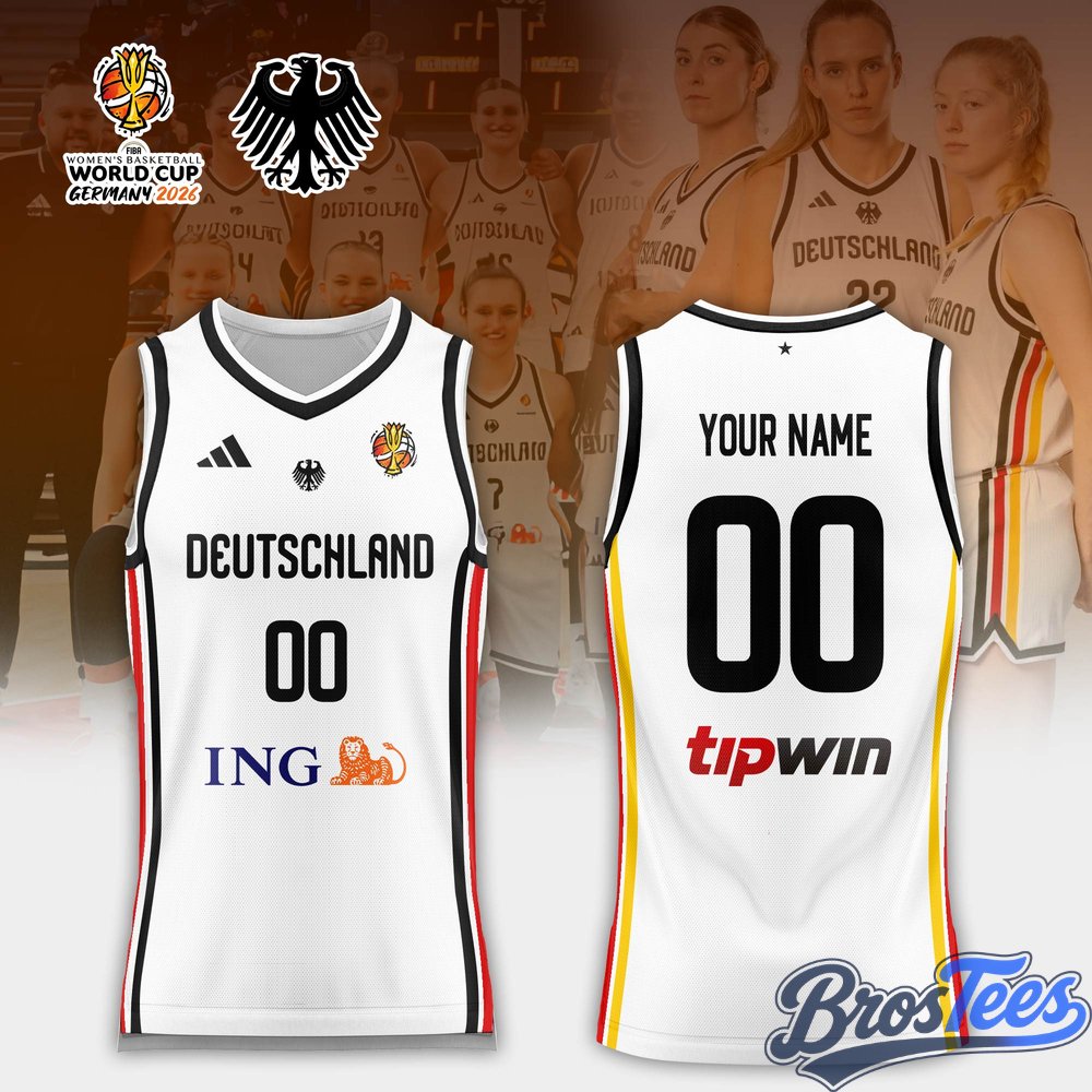 Germany Basketball 2026 FIBA Women’s World Cup Basketball Jersey Edition