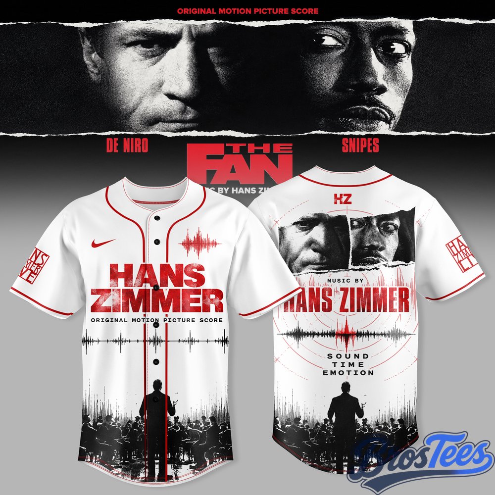 Hans Zimmer Beyond The Screen Baseball Jersey