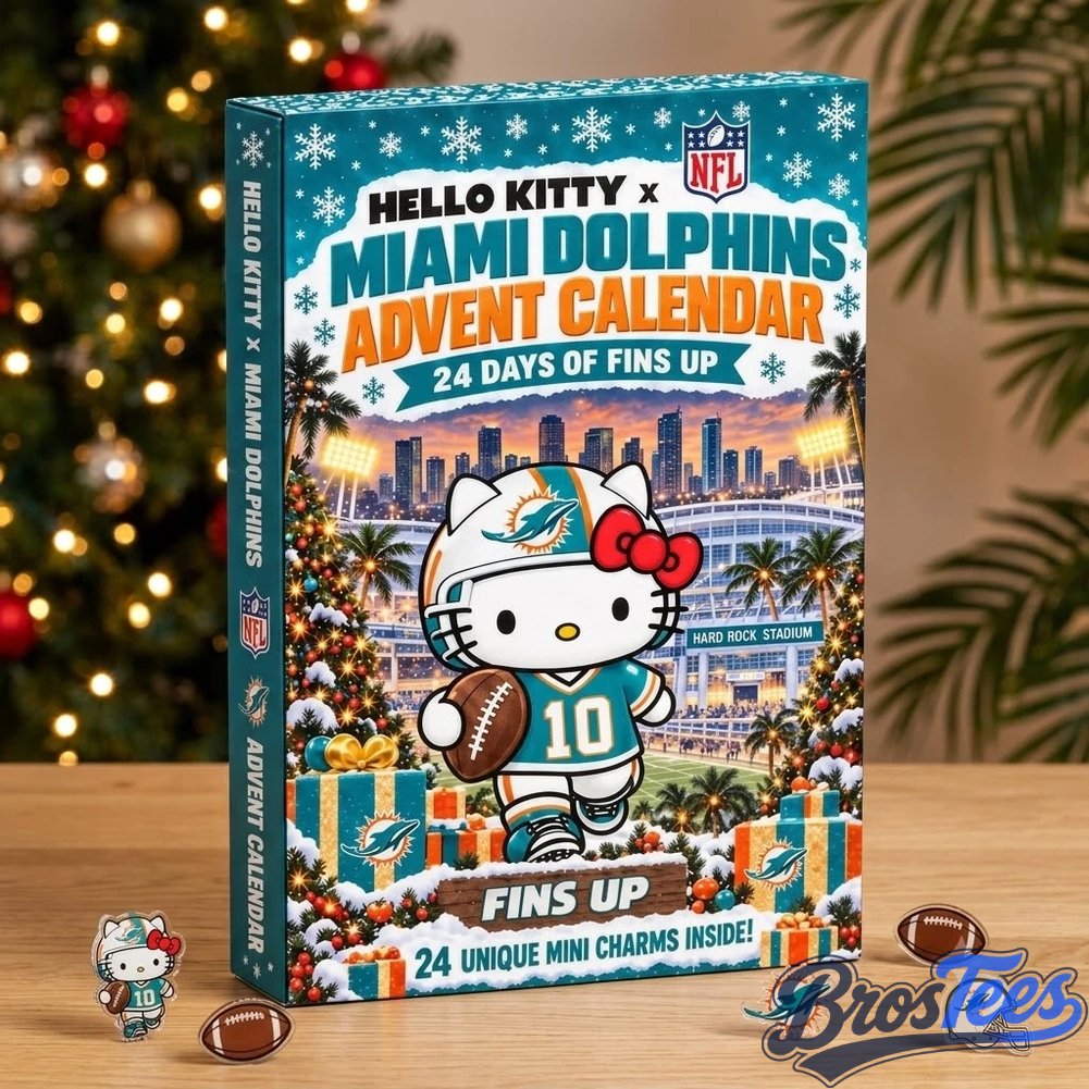 Hello Kitty x Miami Dolphins 2026 Christmas Advent Calendar