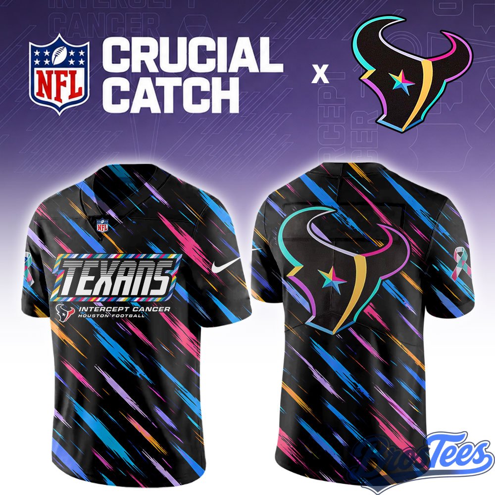 Houston Texans 2026 Crucial Catch Special Football Jersey