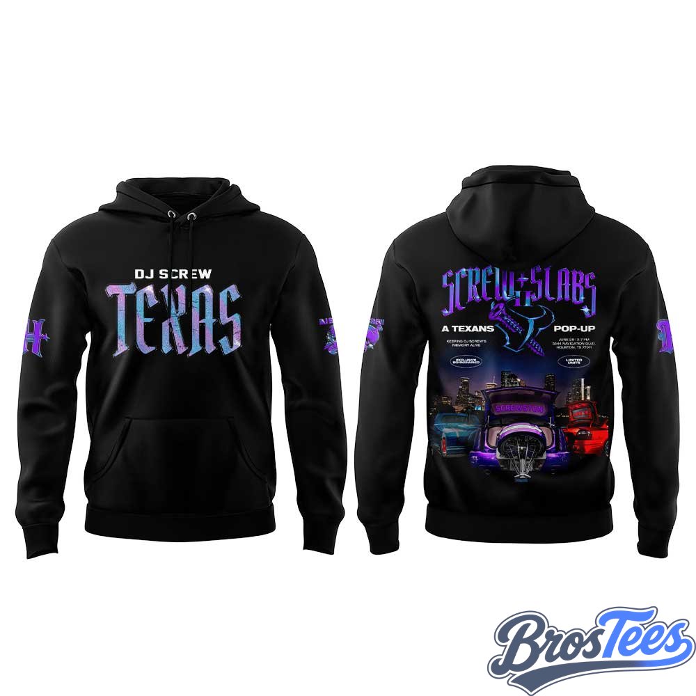 Houston Texans DJ Screw Collection 2026 Hoodie
