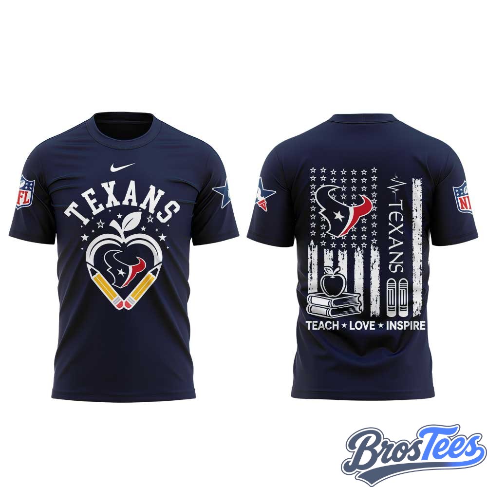 Houston Texans Teacher Appreciation 2026 Shirt