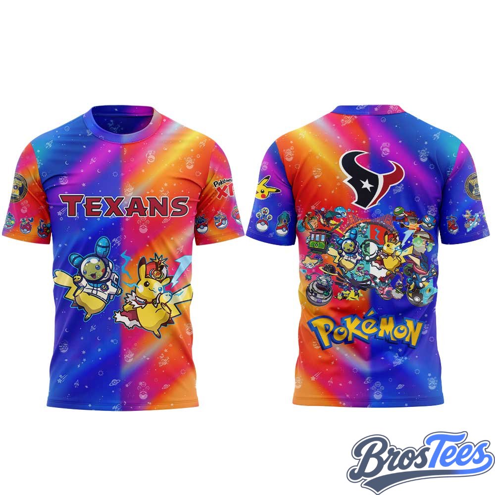 Houston Texans x 2026 Pokemon Worlds Shirt