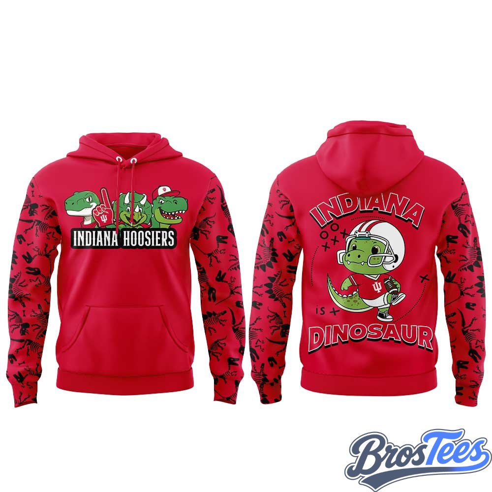 Indiana Hoosiers x The Amazing Dinosaur 2026 Hoodie