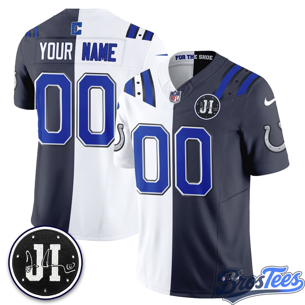Indianapolis Colts 2026 Rivalries Split Vapor Custom Jersey