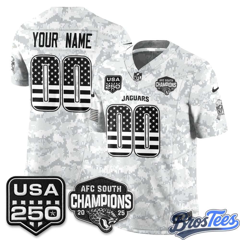 Jacksonville Jaguars 2026 Salute to Service Vapor Custom Jersey