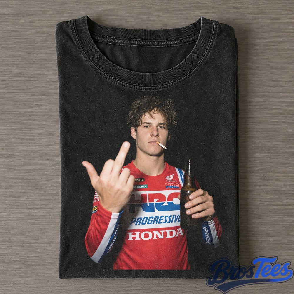 Jett Lawrence 2026 Middle Finger Tee