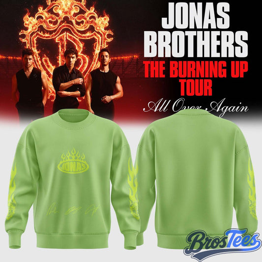 Jonas Brothers The Burning Up Tour Sweatshirt